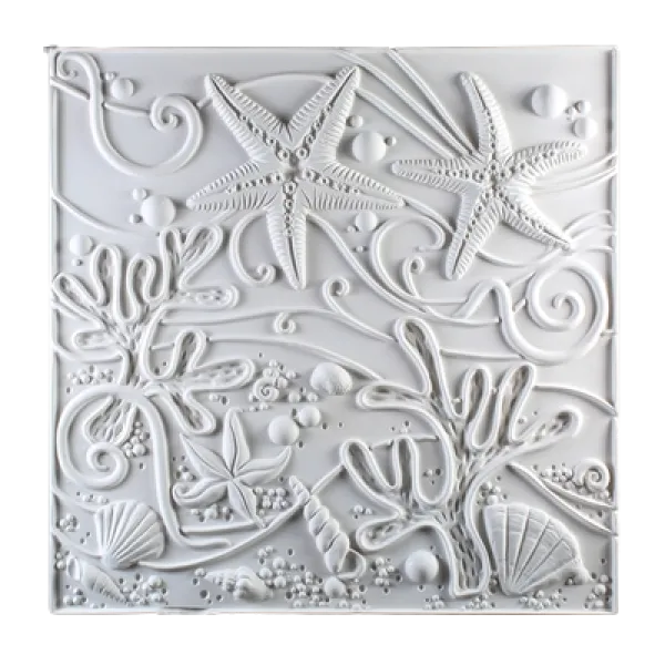 Sea Life Textured Fusing Tile