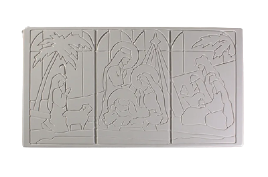 Nativity Textured Fusing Tile