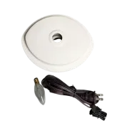 Conical Drape Lamp Base Kit