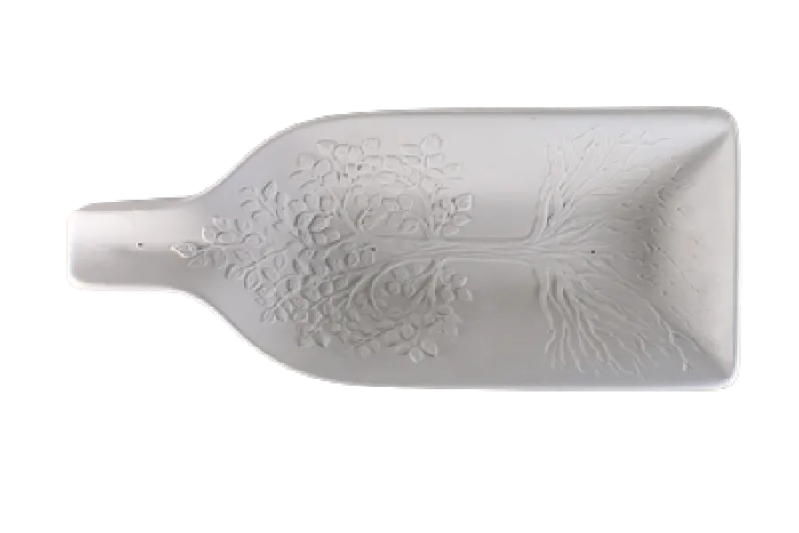 Tree of Life Textured Wine Bottle Slumping Mold