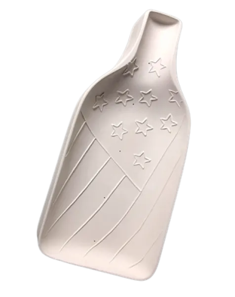 Flag Bottle Slumping Mold