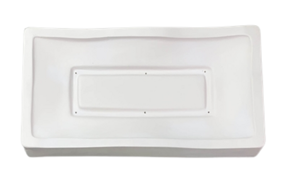 Large Footed Wave Slumping Mold