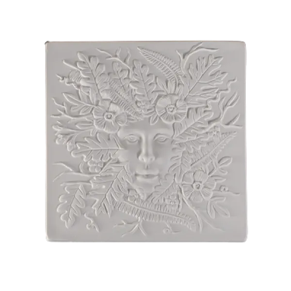 Small Lady of Woods Textured Fusing Tile