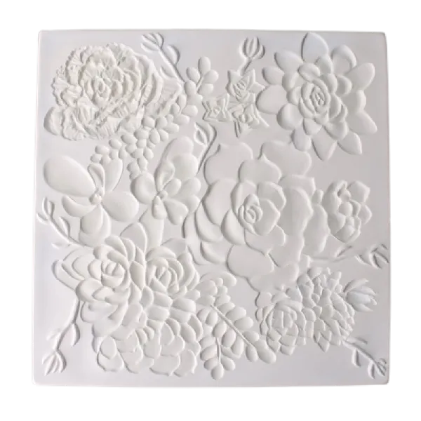 Succulent Texture Fusing Tile