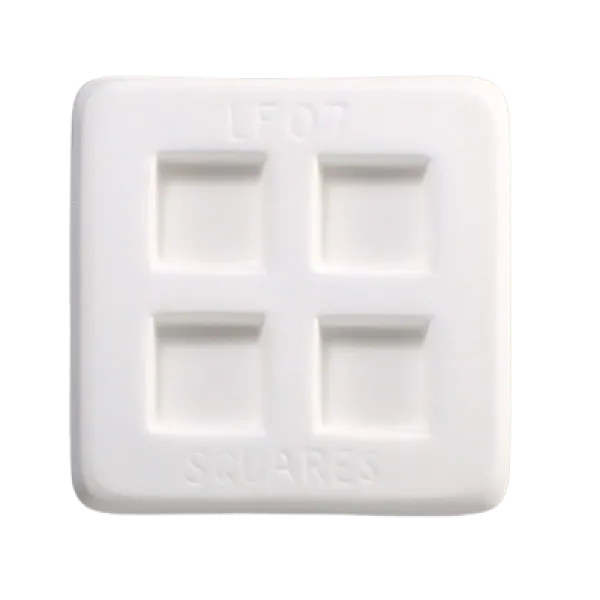 1 Jewelry Squares Kiln Casting Mold
