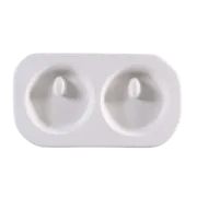 Holey Circles Cast-A-Cab Kiln Casting Mold