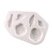 Roses and Leaves Casting Mold