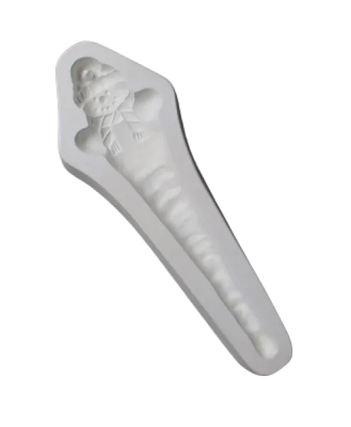 Icicle Snowman Ornament Casting Mold