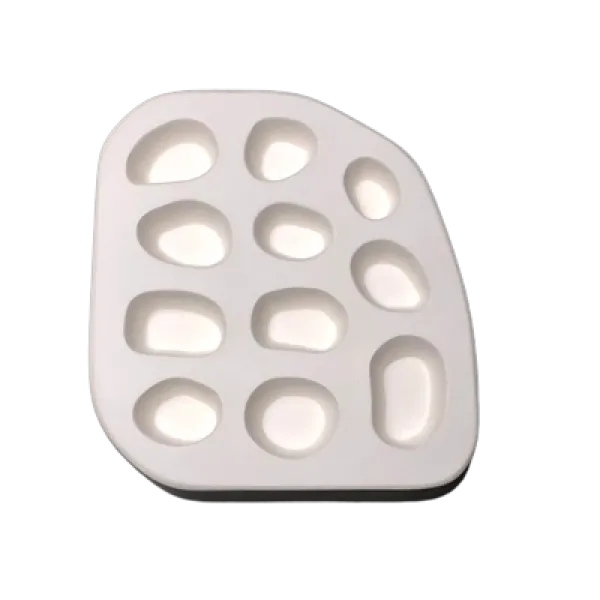 Small River Rocks Frit Casting Mold