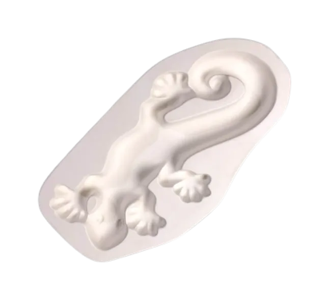 Gecko Frit Casting Mold