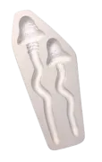 Mushroom Stakes Frit Casting Mold