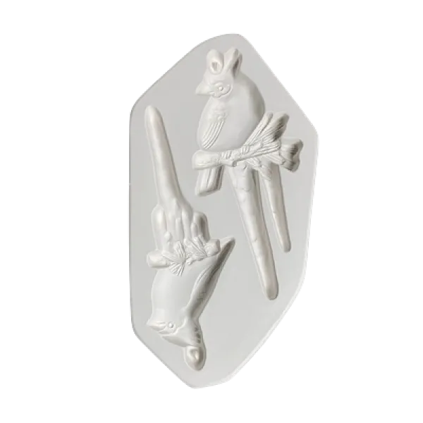 Cardinal Icicle Ornaments Casting Mold