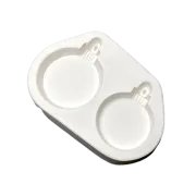 Two Round Ornaments Kiln Casting Mold