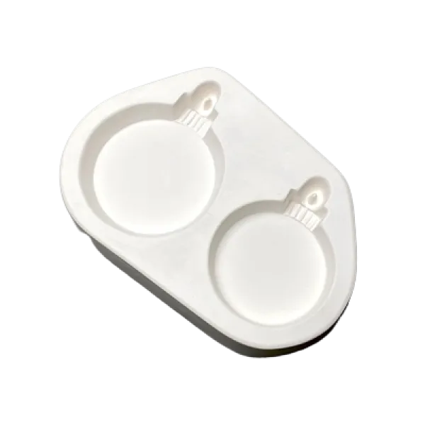 Two Round Ornaments Kiln Casting Mold