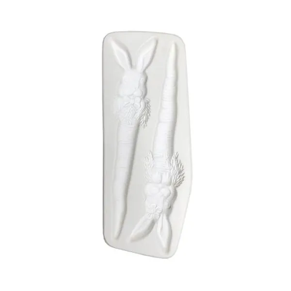 Bunny and Carrot Stake Casting Mold