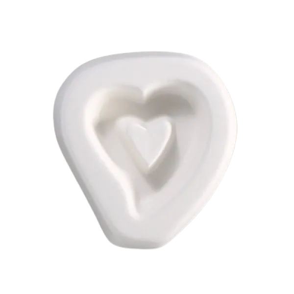 Holey Hollow Heart Kiln Casting Mold