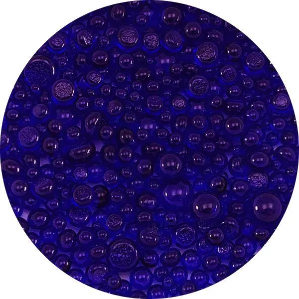 Dark Blue Frit Balls COE96