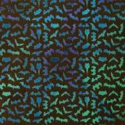 Etched Bats Pattern on Thin Glass COE90