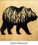 Etched Iridescent Bear Pattern COE90