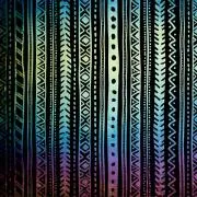 Etched Iridescent Stripes Pattern COE90