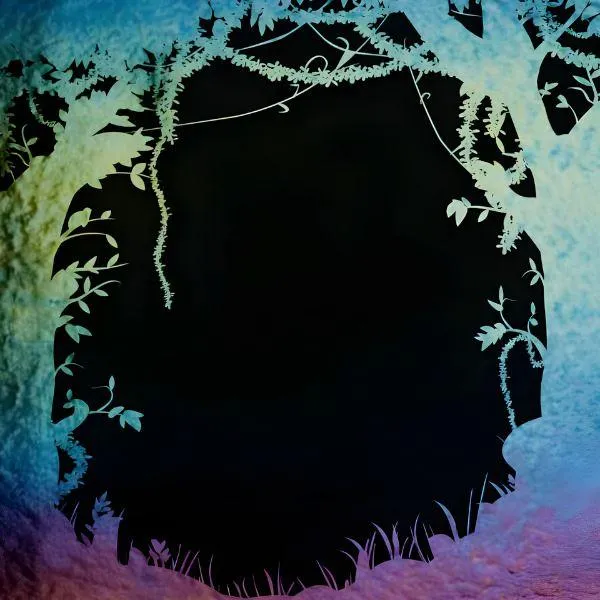 Etched Iridescent Swamp Pattern COE90