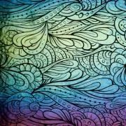 Etched Iridescent Tidal Plume Pattern COE90