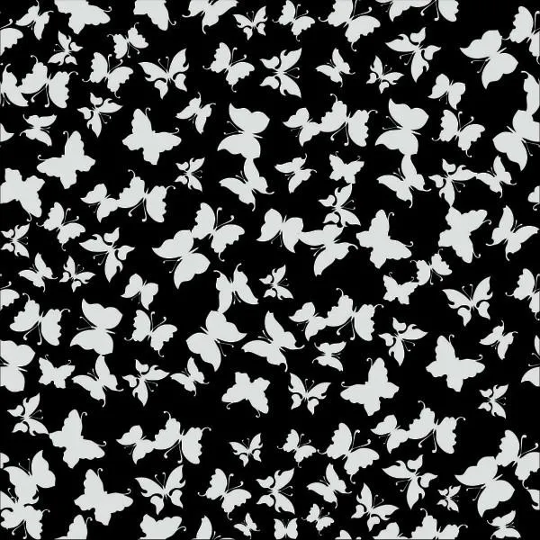 Etched Butterfly Pattern