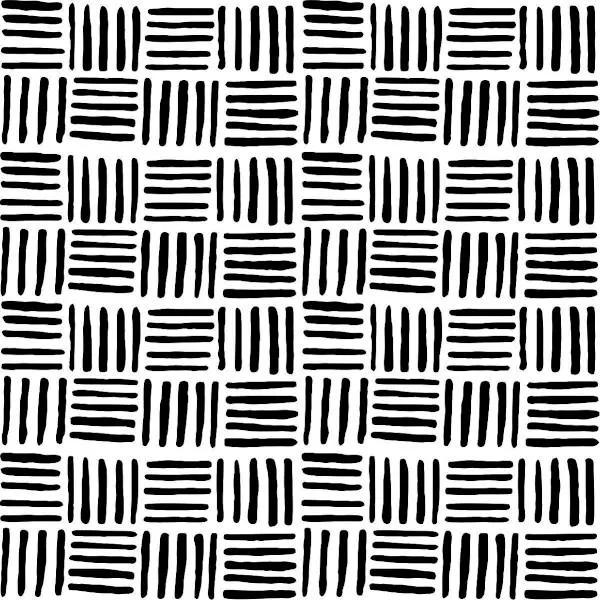 Etched Cross Hatch Pattern