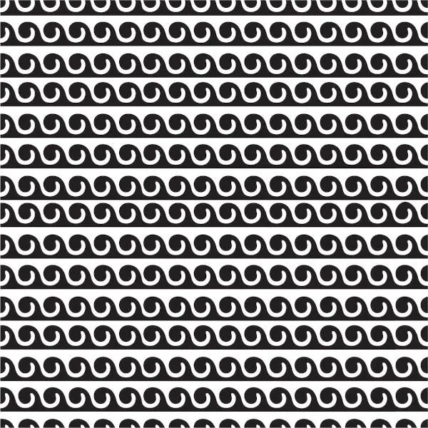 Etched Curls Pattern