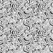 Etched Doodles Pattern