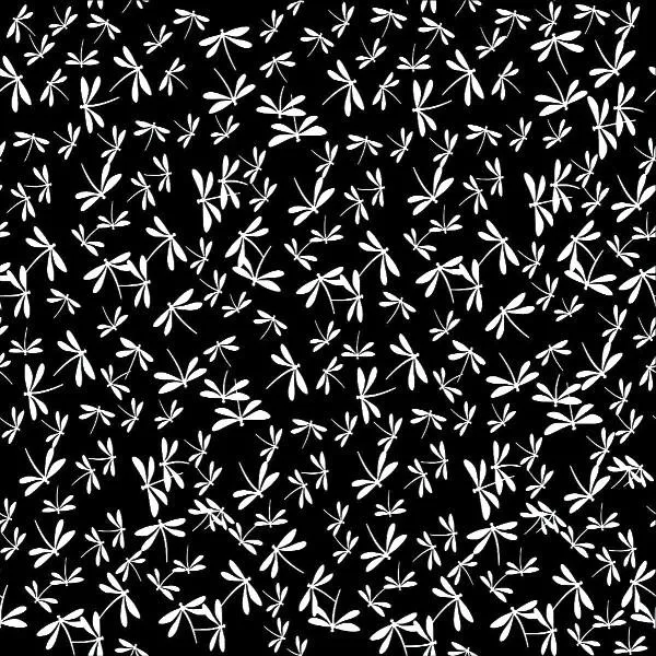 Etched Dragonflies Small Pattern