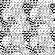 Etched Fandango Pattern