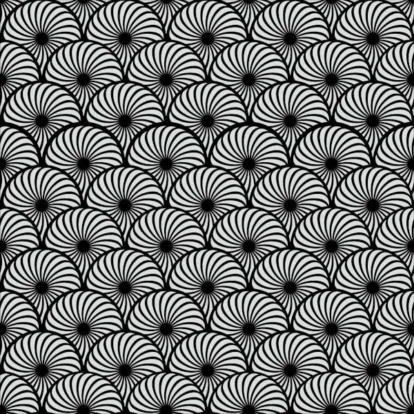 Etched Fans Pattern