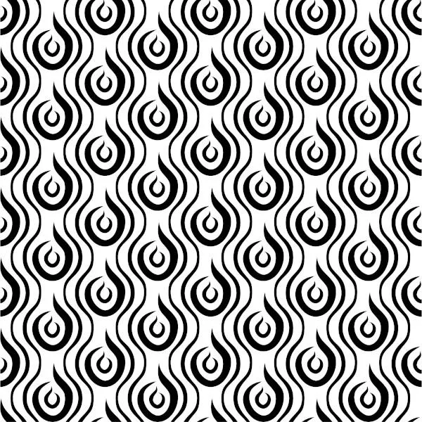 Etched Flame Pattern