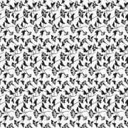 Etched Flowers Pattern