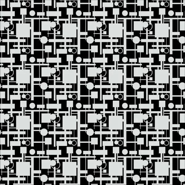 Etched Geometry Pattern