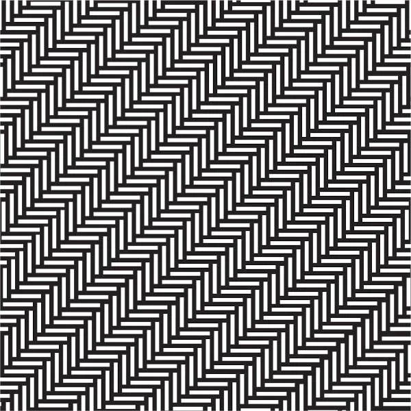 Etched Herringbone Pattern