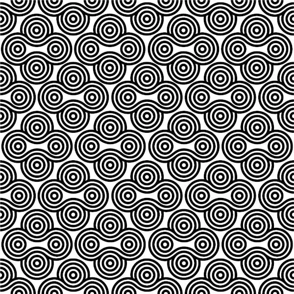Etched Infini Pattern