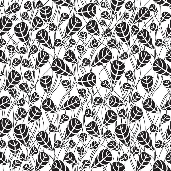 Etched Ivy Pattern