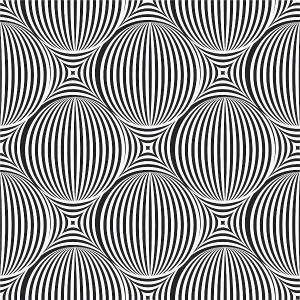 Etched Magnified Pattern