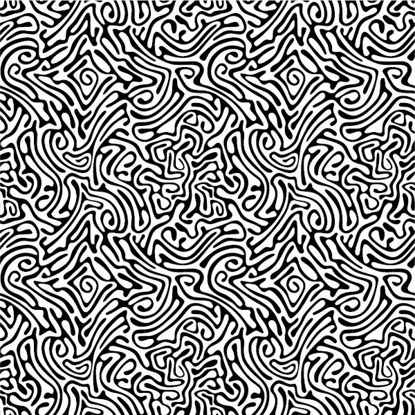 Etched Maze Pattern
