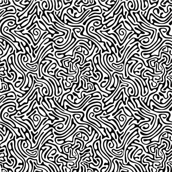 Etched Maze Pattern