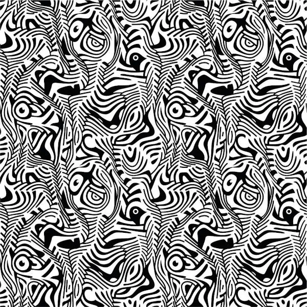 Etched Picasso Pattern