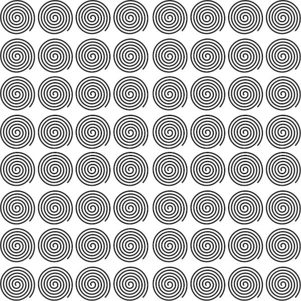 Etched Spirals New Pattern