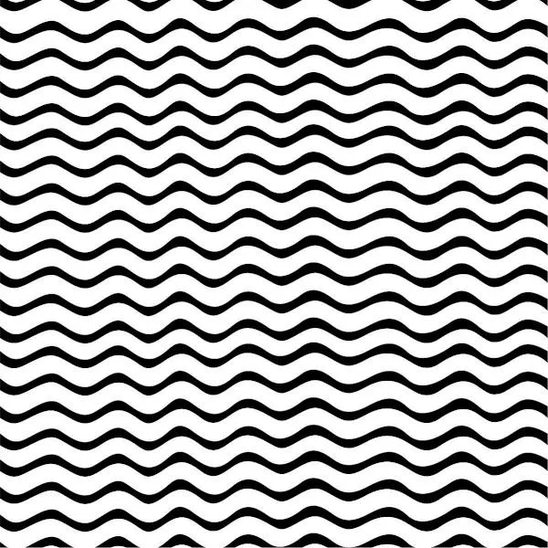 Etched Squiggle Pattern