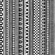 Etched Stell Strips Pattern