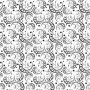 Etched Sweet Pea Pattern