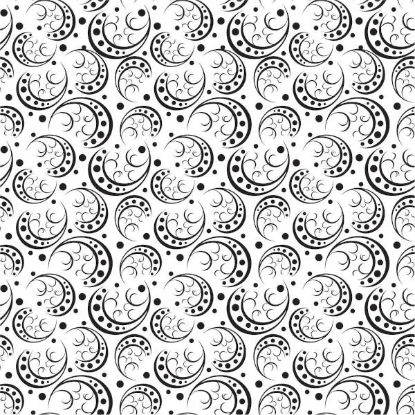 Etched Sweet Pea Pattern