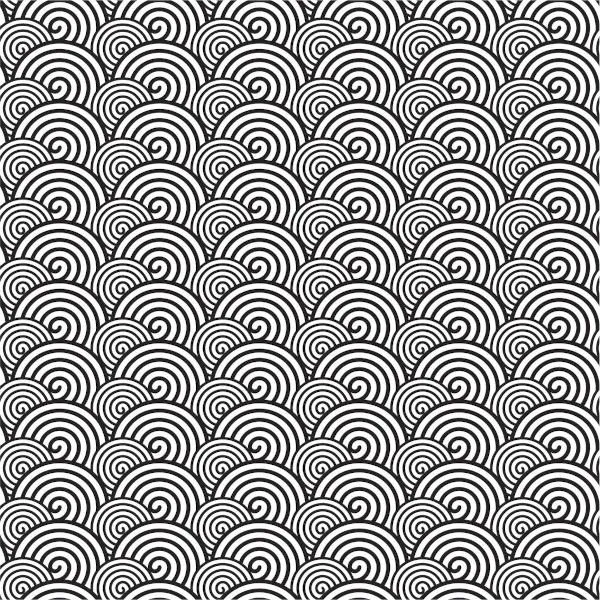Etched Swirls Pattern