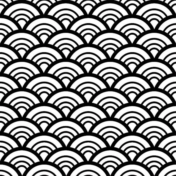 Etched Wasi Pattern